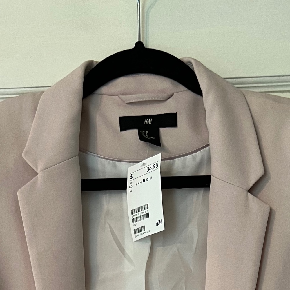 H&M Blush Blazer
